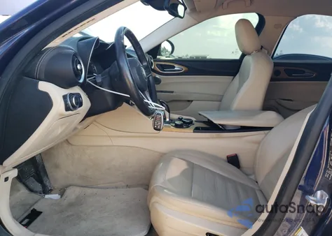 2017 Alfa Romeo Giulia Ti from USA, damaged, VIN ZARFAECN8H7542578